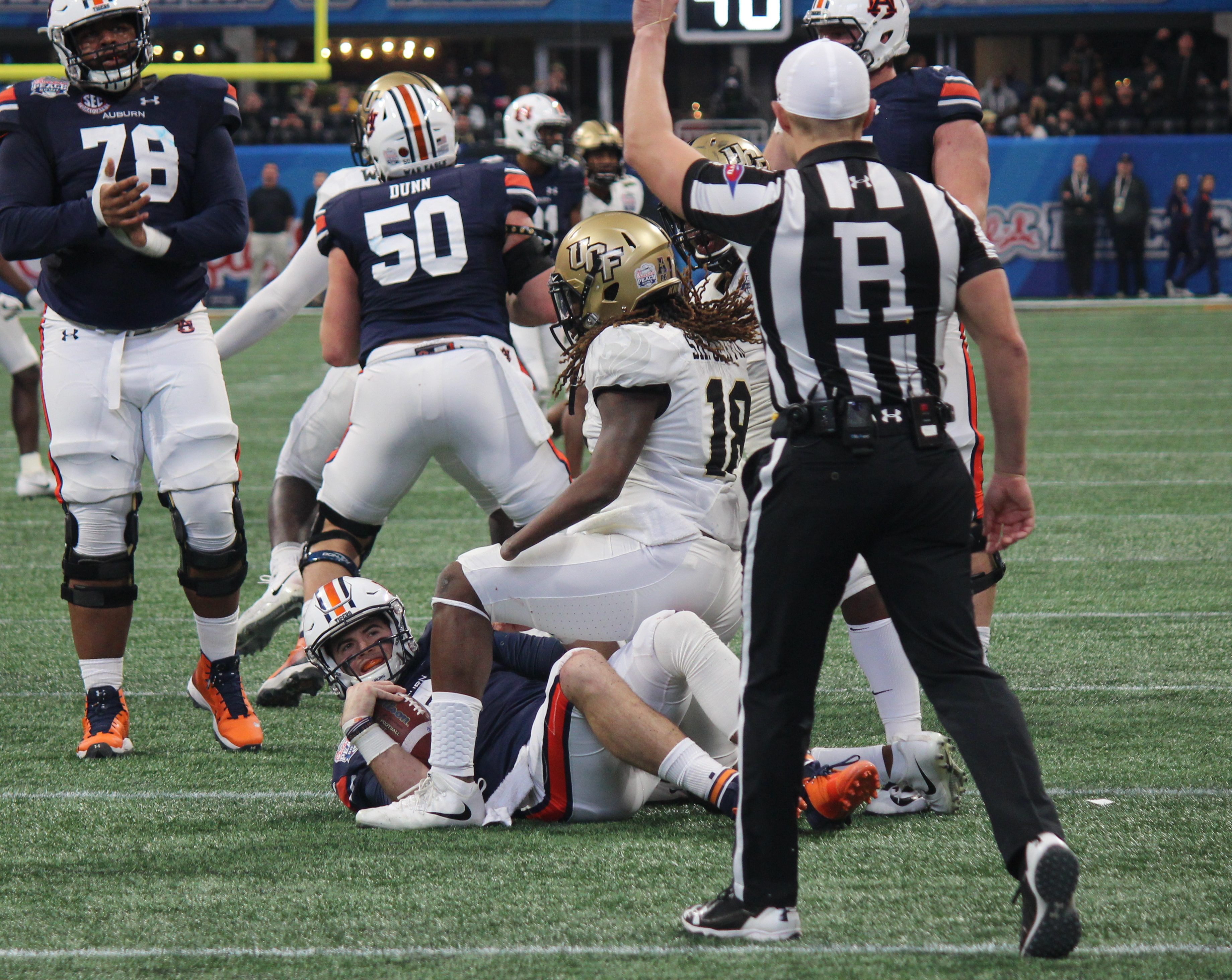 Gallery: UCF Tops Auburn 34-27 in the Peach Bowl