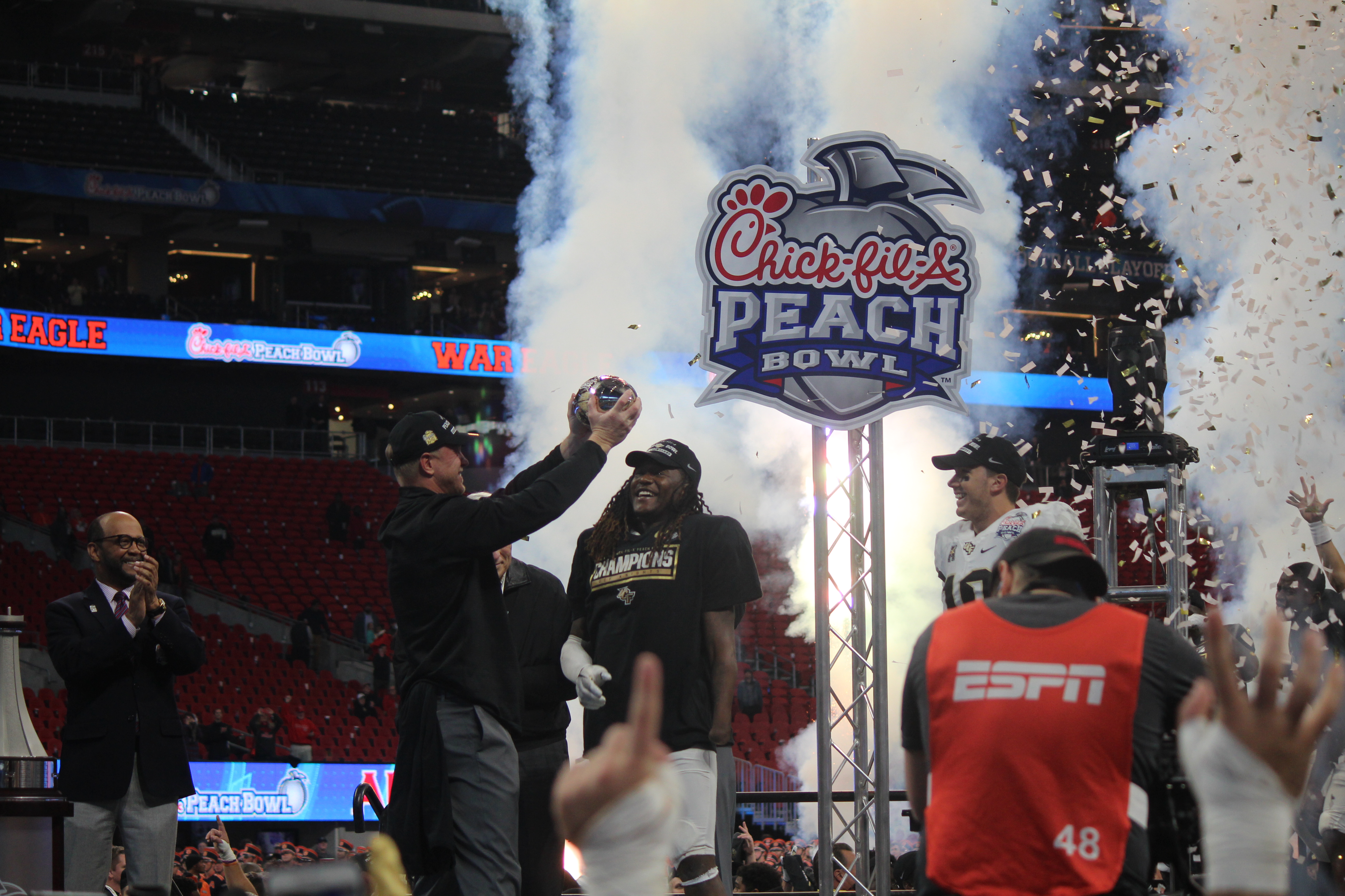 Gallery: UCF Tops Auburn 34-27 in the Peach Bowl